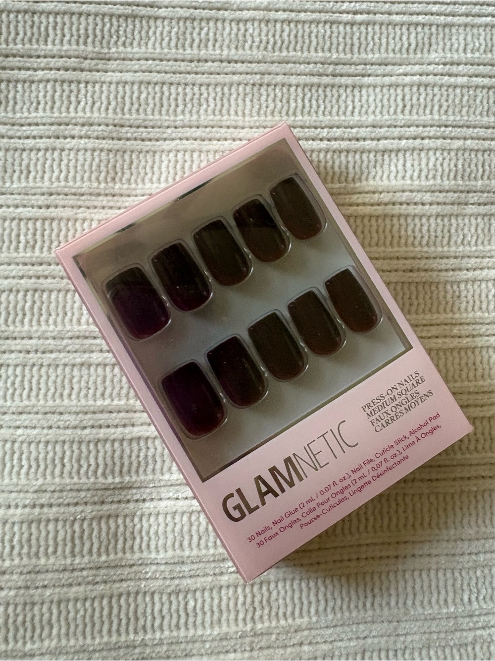 Glamnetic Press-On Nails in Cherry Mocha